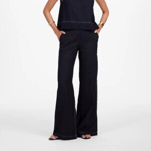NWT Madewell Zoe Relaxed Linen Wide Pant Size 0